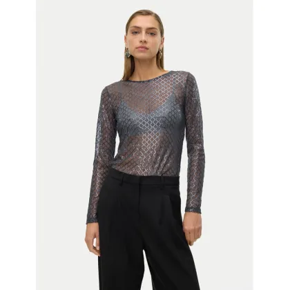Zdjęcie Vero Moda Bluzka Safina 10317016 Szary Regular Fit
