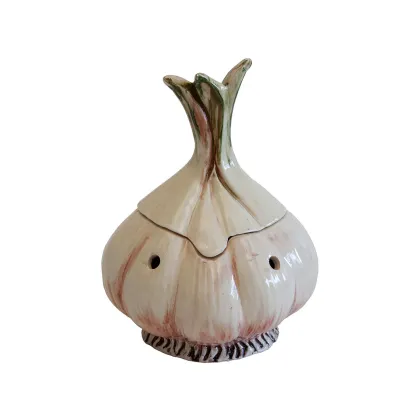 Zdjęcie Fascynujący słoik z ceramiki w kształcie czosnku - Virginia Casa