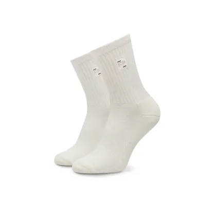 Zdjęcie Filling Pieces Skarpety Wysokie Męskie Patch 68513711901 Biały