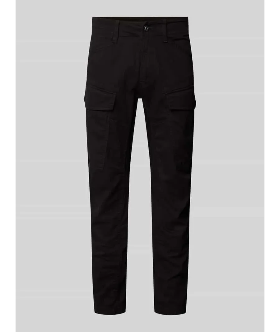 obrazek 1 Spodnie cargo o kroju tapered fit ze szlufkami na pasek model ‘Rovic’