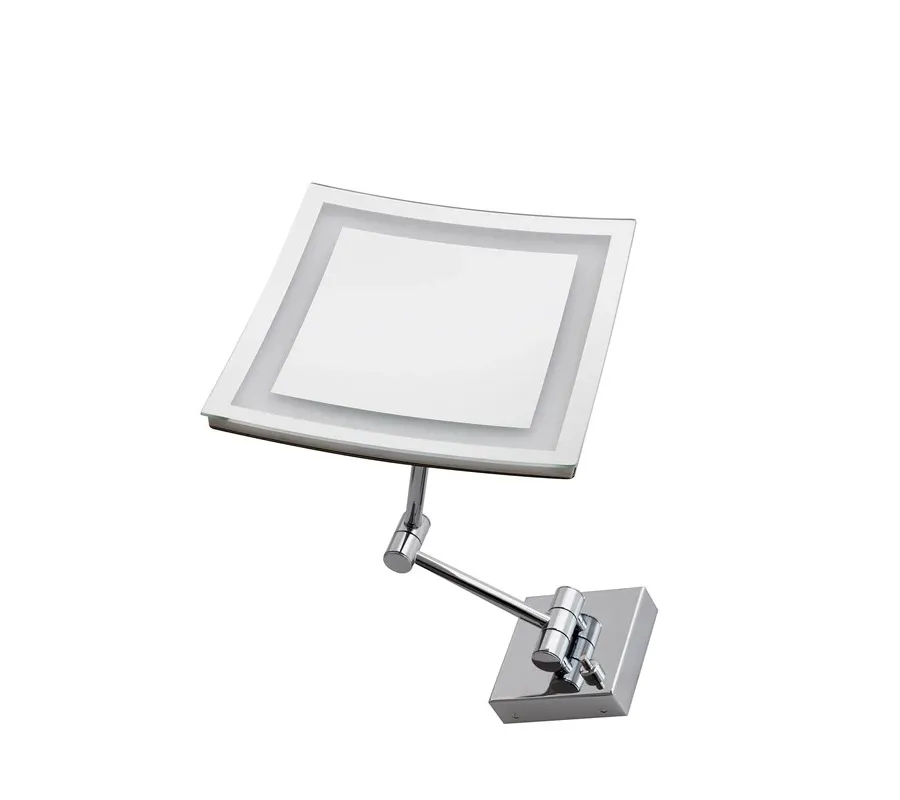 obrazek 1 Wyjątkowe naścienne powiększające lustro 3× z oświetleniem LED do łazienki - Stilhaus