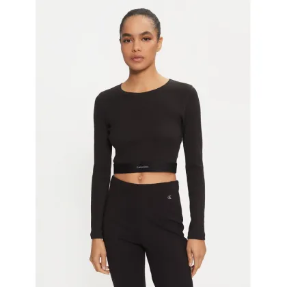 Zdjęcie Calvin Klein Underwear Bluzka 000QS7217E Czarny Slim Fit