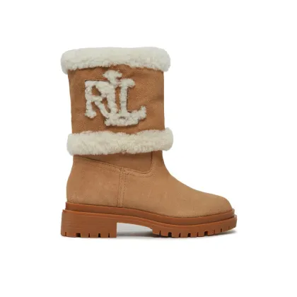 Zdjęcie LAUREN RALPH LAUREN Botki 802915440001 Brązowy