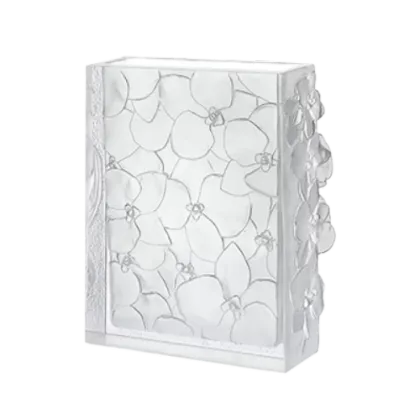 Zdjęcie Oryginalny wazon zdobiony białymi kwiatami orchidei