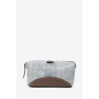Picture Elegant and stylish cosmetic bag made of Italian leather - Terrida