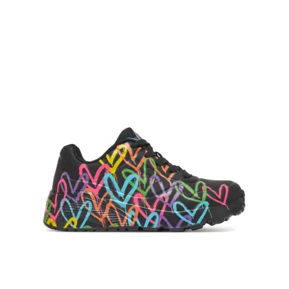 Zdjęcie Skechers Sneakersy Uno Lite-Spread The Love 314064L/BKMT Czarny