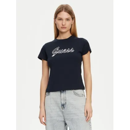 Zdjęcie Guess T-Shirt V5GI02 K9RM1 Granatowy Slim Fit