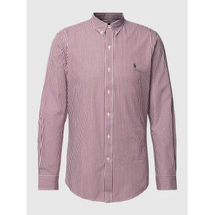 Zdjęcie Koszula casualowa o kroju slim fit z kołnierzykiem typu button down