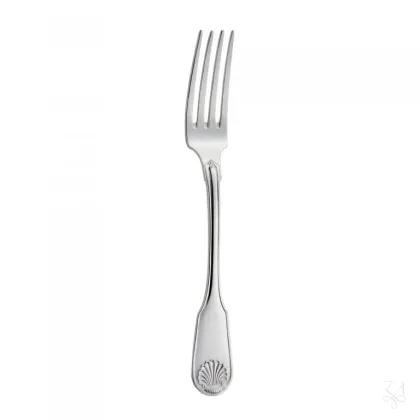 Zdjęcie Zdobiony srebrny widelec do serwowania warzyw - Zaramella Argenti