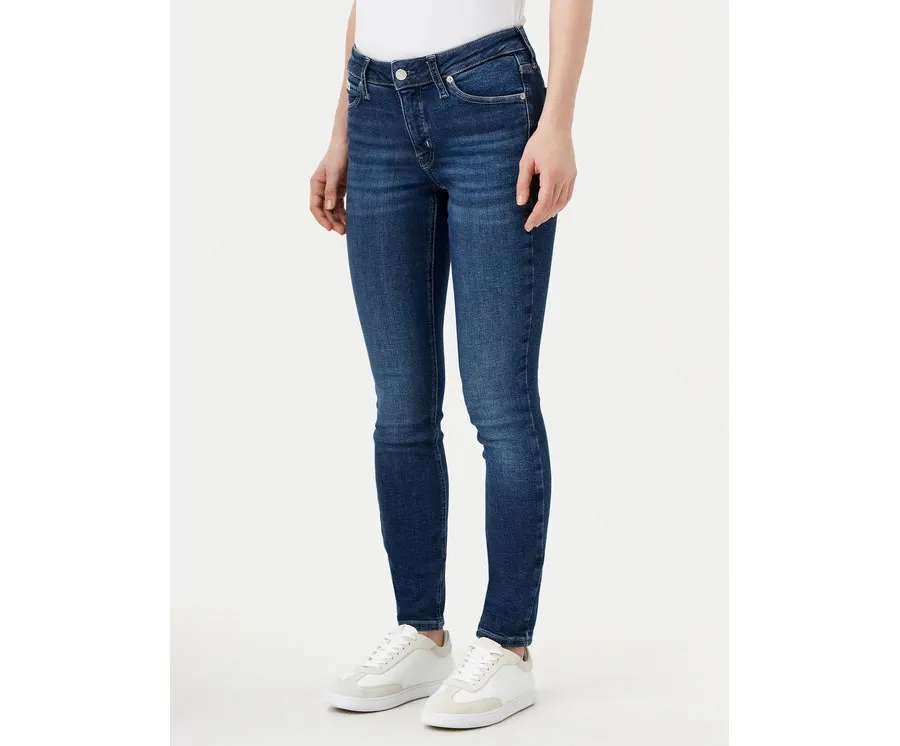 obrazek 1 Calvin Klein Jeans Jeansy J20J224491 Granatowy Skinny Fit