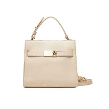 Zdjęcie Tommy Hilfiger Torebka Heritage Mini Satchel AW0AW17405 Écru