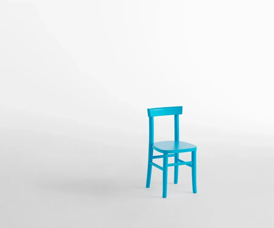 obrazek 3 Klasyczne, Minimalistyczne Drewniane Krzesło dla Dziecka - Casmania Horn