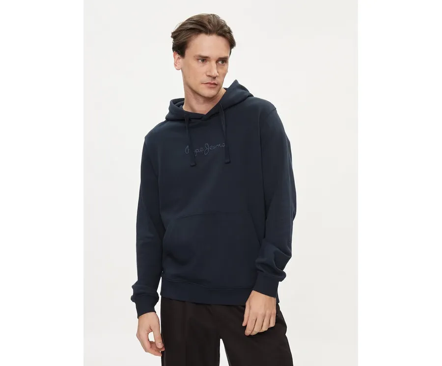 obrazek 1 Pepe Jeans Bluza Joe Hoodie PM582573 Granatowy Regular Fit