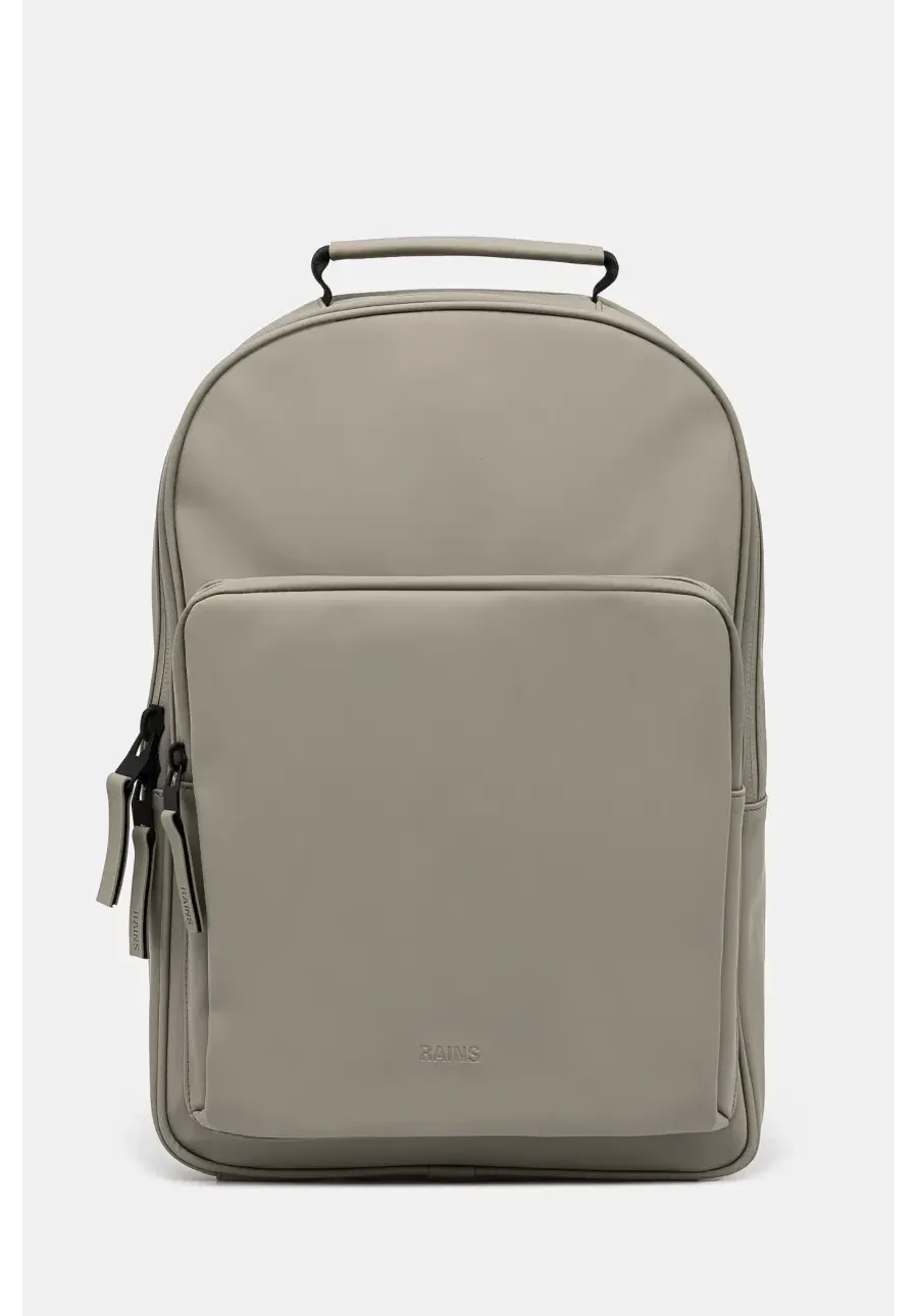 obrazek 1 Rains plecak Book Daypack Large W3 kolor zielony duży gładki 13680