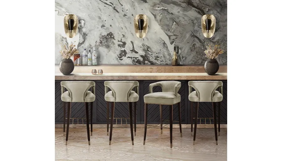 obrazek 9 Nowoczesne krzesło barowe z Portugalii