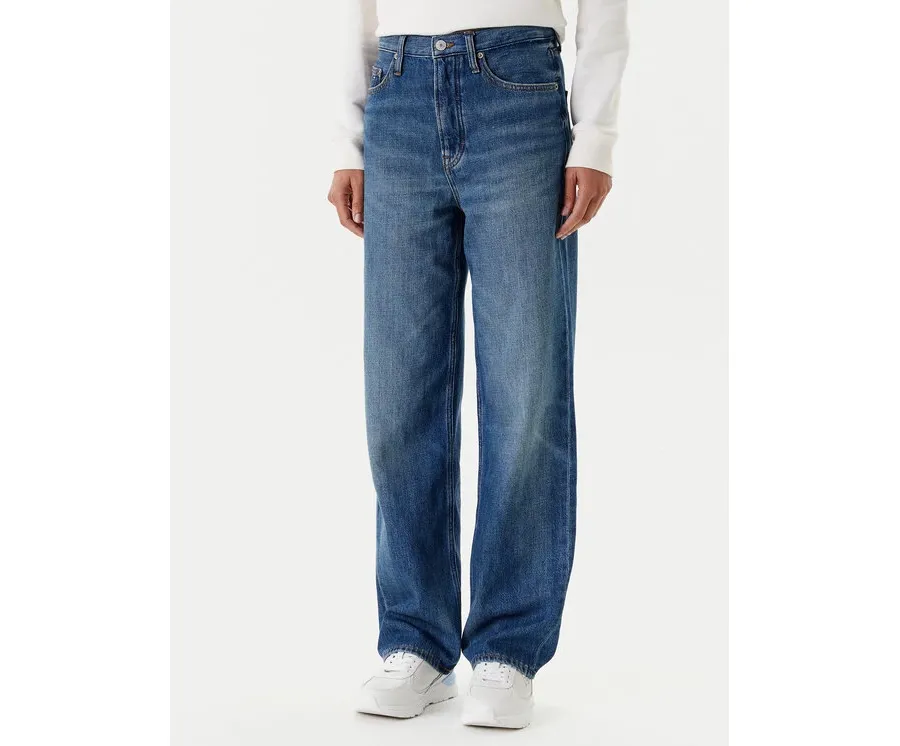 obrazek 1 Tommy Jeans Jeansy Layla DW0DW20512 Granatowy Straight Fit