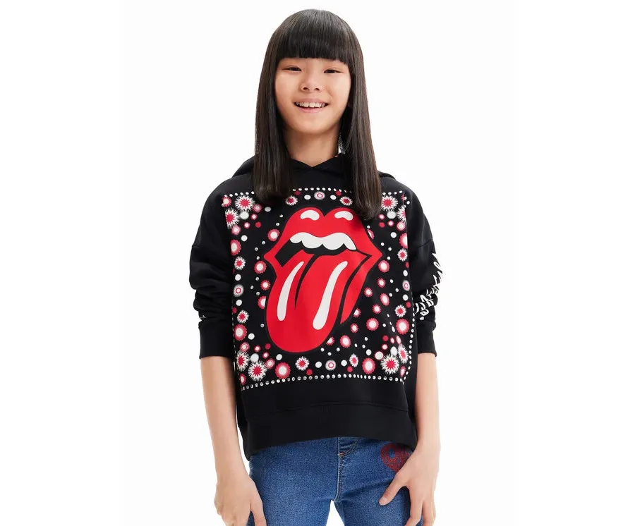 obrazek 1 Desigual Bluza 23WGSK08 Czarny Regular Fit