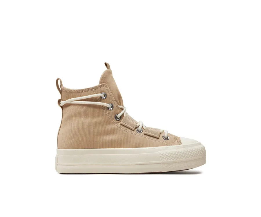 obrazek 1 Converse Trampki Chuck Taylor All Star Lift Platform A06494C Beżowy