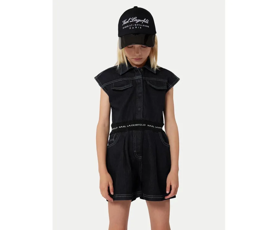 obrazek 1 Karl Lagerfeld Kids Kombinezon Z30101 S Granatowy Regular Fit