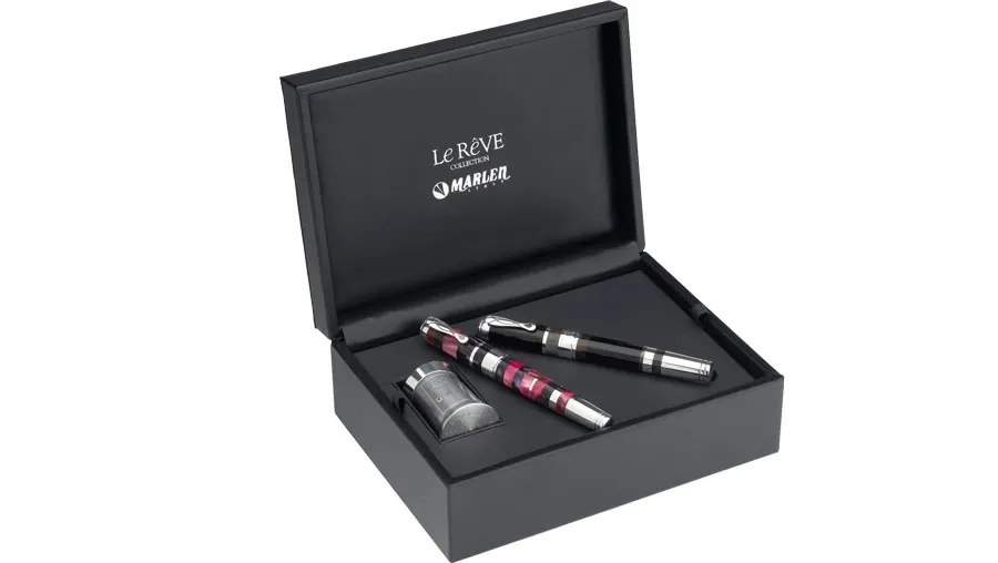 picture 3 Varius Fountain Pen Ivory Chinese Lacquer