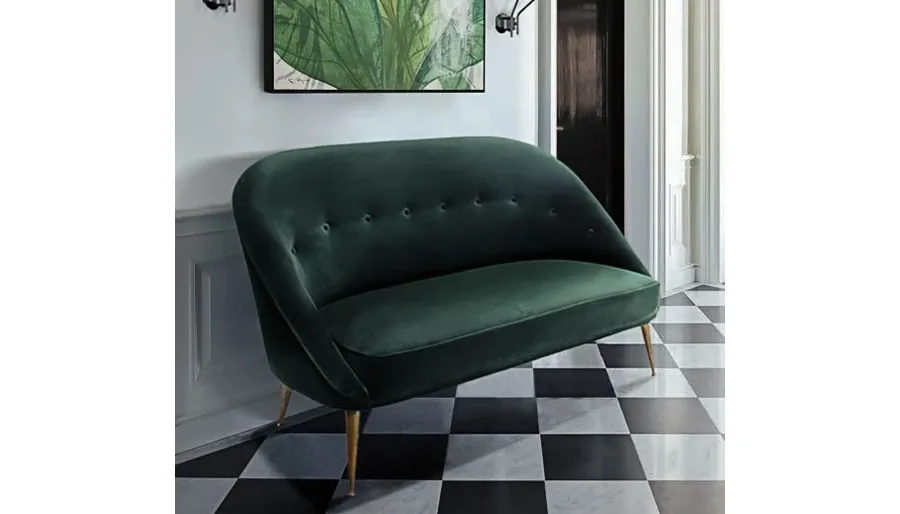 obrazek 5 Zielona portugalska dwuosobowa sofa