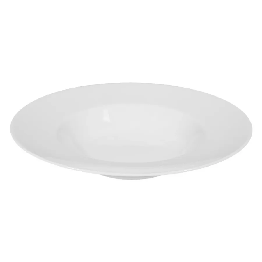 obrazek 1 Wyjątkowy porcelanowy okrągły talerz do makaronu 23 cm - Seltmann Weiden