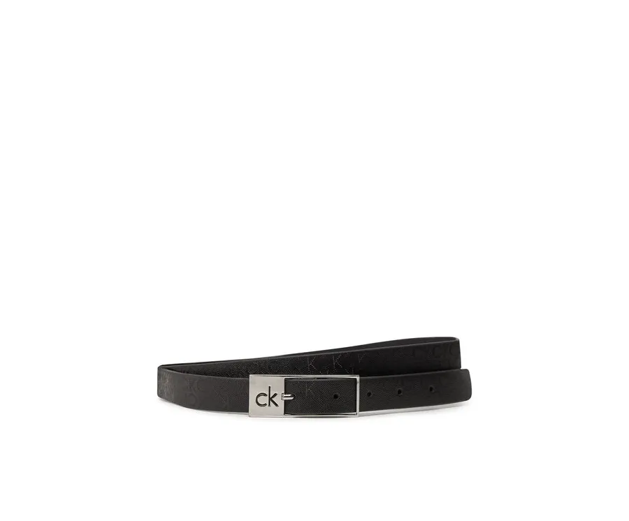 obrazek 1 Calvin Klein Pasek Damski Ck Cut Square Buckle 2.0_Mono K60K613243 Czarny