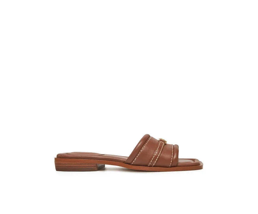 obrazek 1 Michael Kors Klapki Mandy Slide 40R5MAFS2L Brązowy