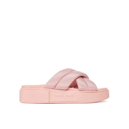 Zdjęcie Tommy Jeans Klapki Tjw Flatform Sandal EN0EN02775 Różowy