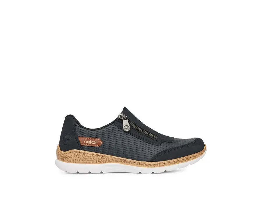 obrazek 1 Rieker Sneakersy N42F3-14 Granatowy