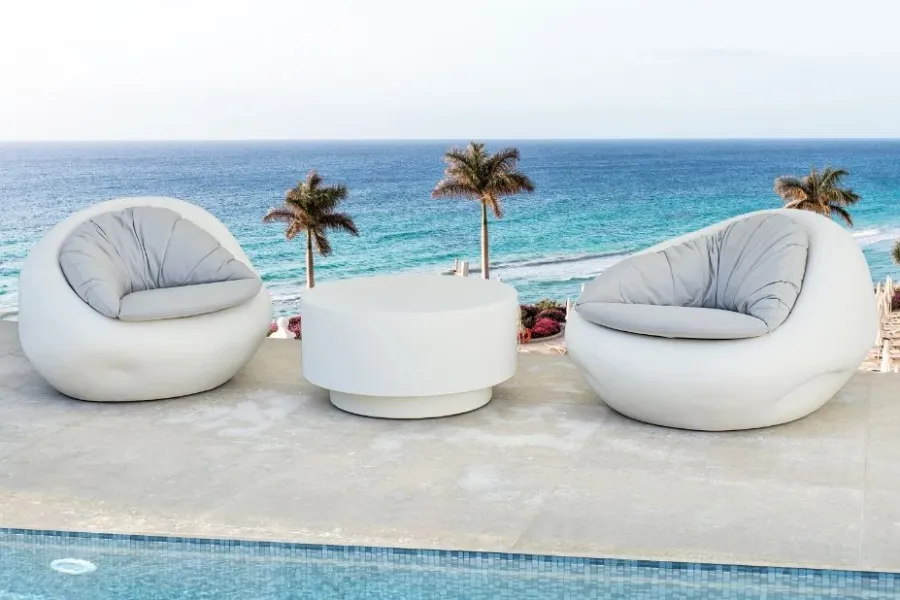 picture 3 Pouf suitable for outdoor use - Karpa