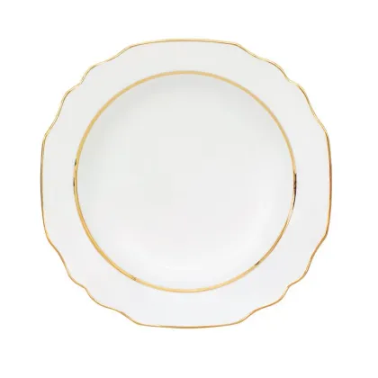 Zdjęcie Wyjątkowy talerz do zupy z porcelany