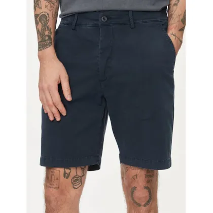 Zdjęcie Pepe Jeans Szorty materiałowe Regular Chino Short PM801092 Granatowy Regular Fit