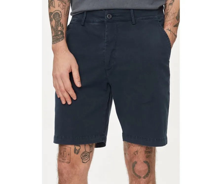 obrazek 1 Pepe Jeans Szorty materiałowe Regular Chino Short PM801092 Granatowy Regular Fit