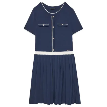 Zdjęcie Guess Sukienka dzianinowa J4BK31 Z3M90 Granatowy Regular Fit