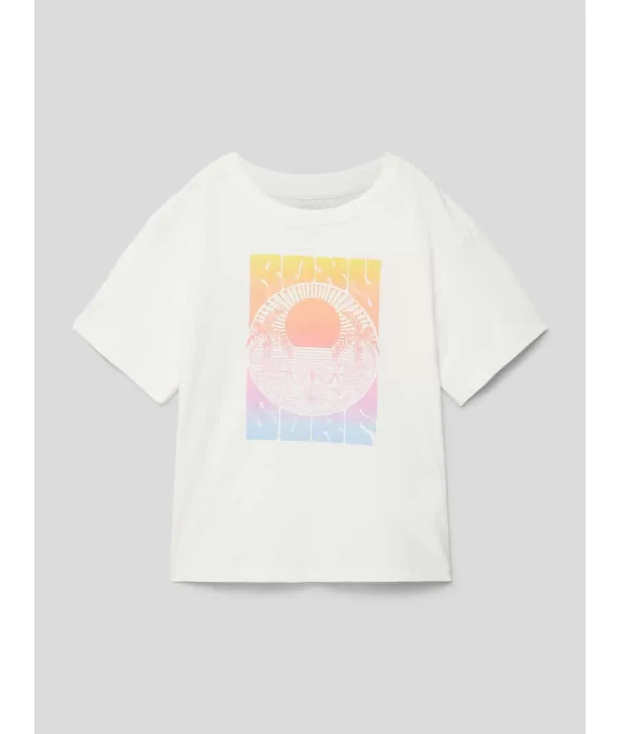 obrazek 1 T-shirt z nadrukiem z motywem i logo model ‘GONE TO CALIFORNIA’
