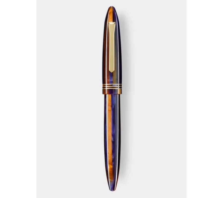 obrazek 2 Pióro kulkowe Tibaldi Bononia Seilan Purple, 18ct złoto