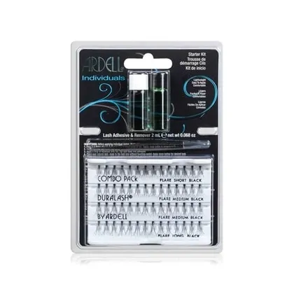 Zdjęcie Ardell Individuals Starter Kit Medium Black Pojedyncze rzęsy 56 szt.