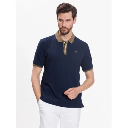 Zdjęcie La Martina Polo VMP008 PK001 Granatowy Regular Fit
