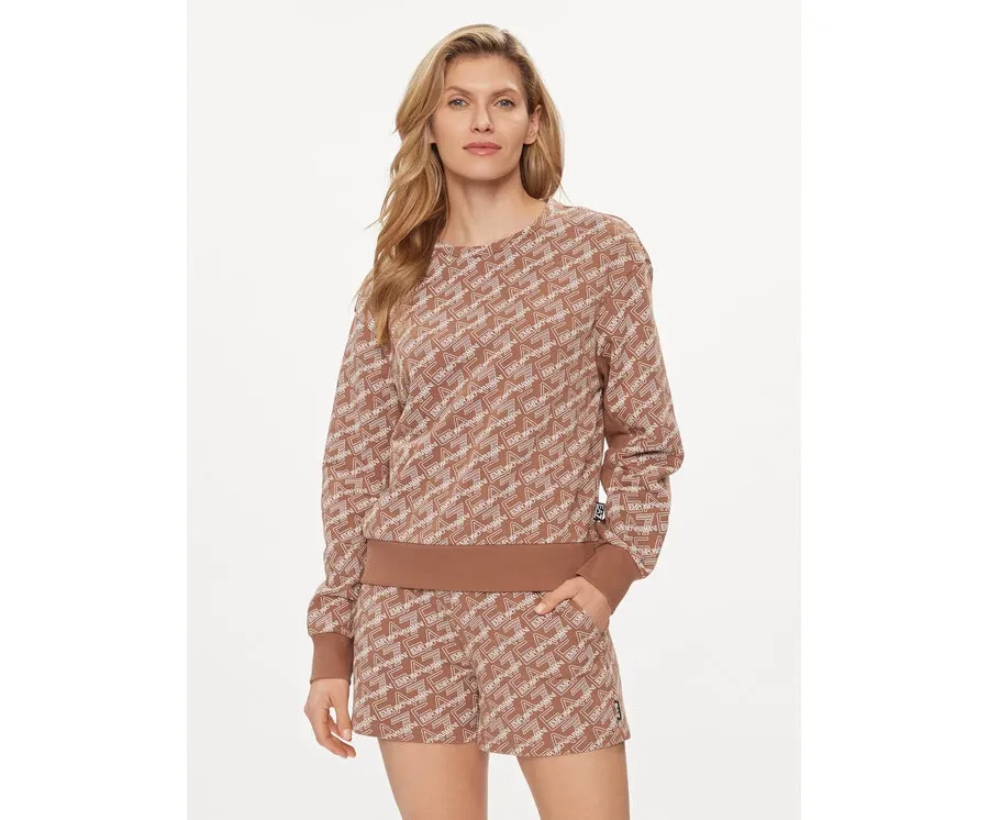 obrazek 1 EA7 Emporio Armani Bluza 3DTM06 TJUAZ 1731 Brązowy Regular Fit