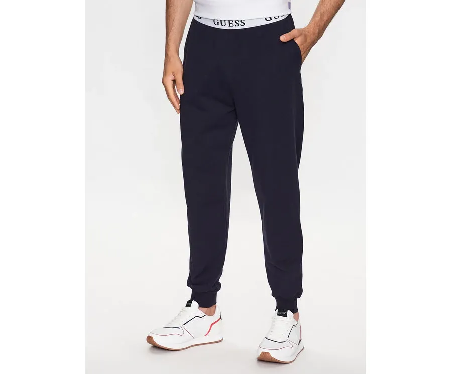 obrazek 1 Guess Spodnie piżamowe U3YB00 KBS91 Granatowy Regular Fit