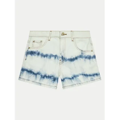 Zdjęcie Guess Szorty jeansowe J4GD00 D45E0 Biały Regular Fit