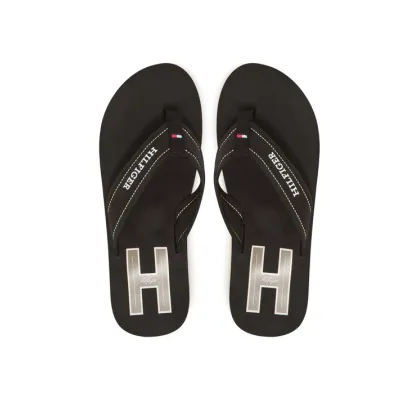 Zdjęcie Tommy Hilfiger Japonki Hilfiger H Padded Beach Sandal FM0FM05536 Czarny