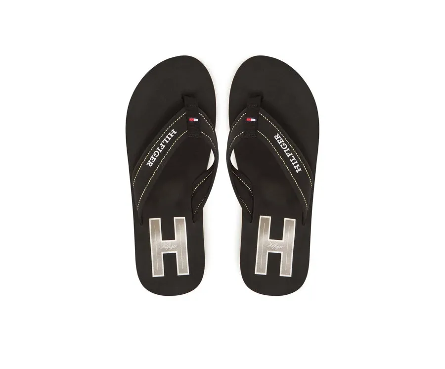 obrazek 1 Tommy Hilfiger Japonki Hilfiger H Padded Beach Sandal FM0FM05536 Czarny