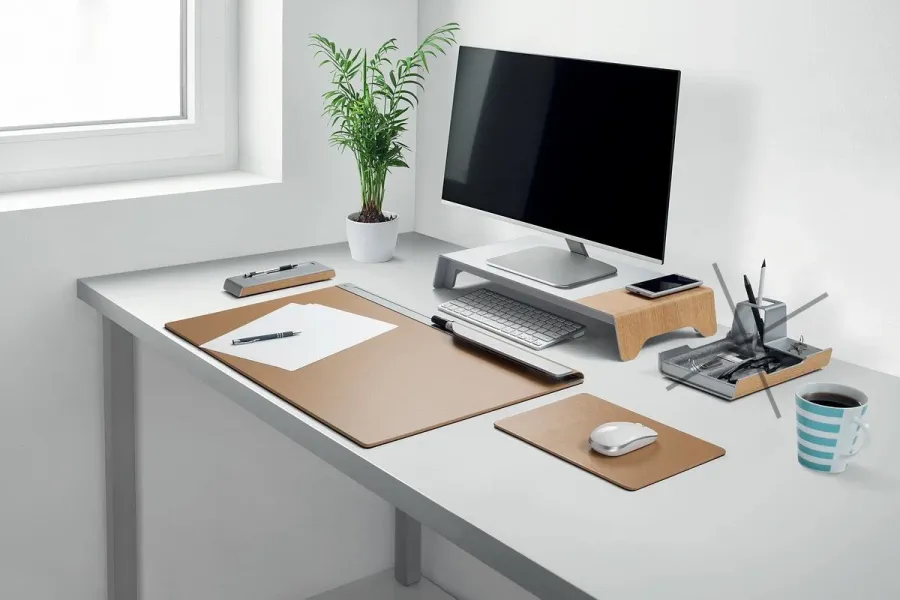obrazek 1 Nowoczesny komplet na biurko dla Macbooka - Sigel