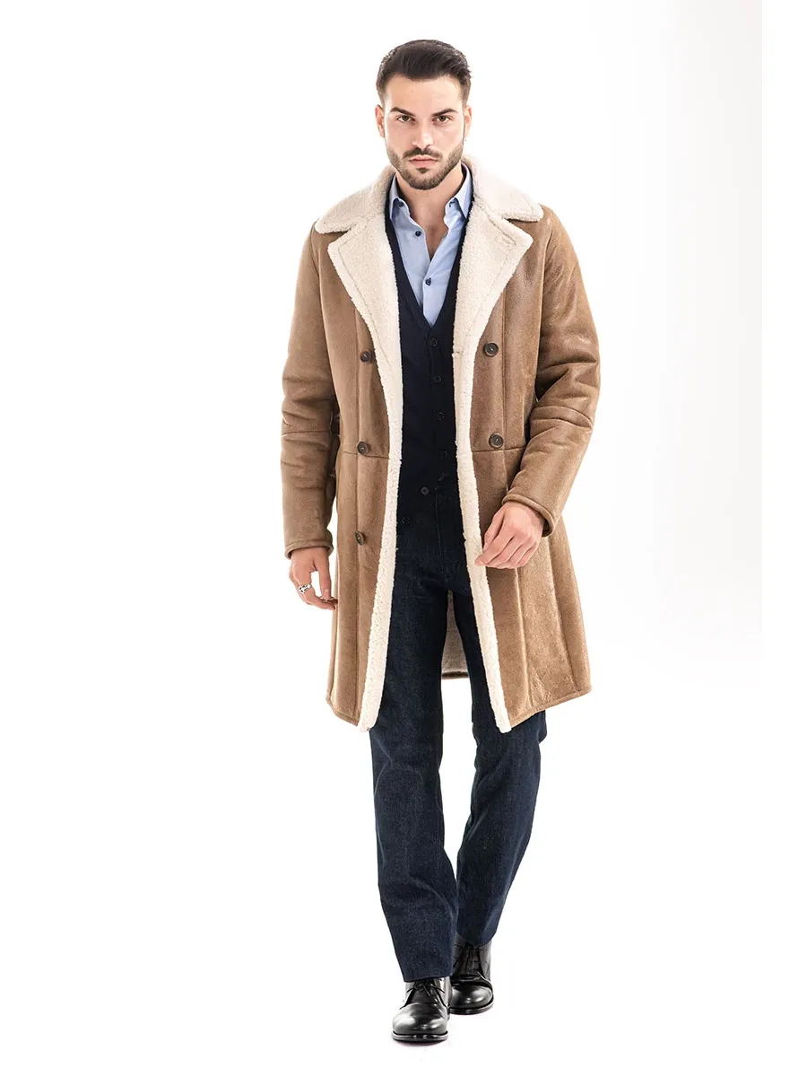 obrazek 14 Elegancki płaszcz z naturalnego futra jagnięcego - A&A Vesa