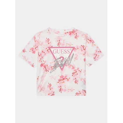 Zdjęcie Guess T-Shirt J4RI06 K6YW3 Różowy Boxy Fit