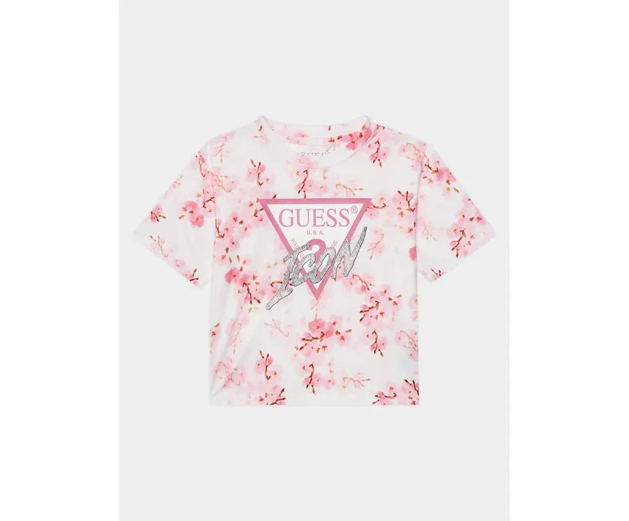 obrazek 1 Guess T-Shirt J4RI06 K6YW3 Różowy Boxy Fit