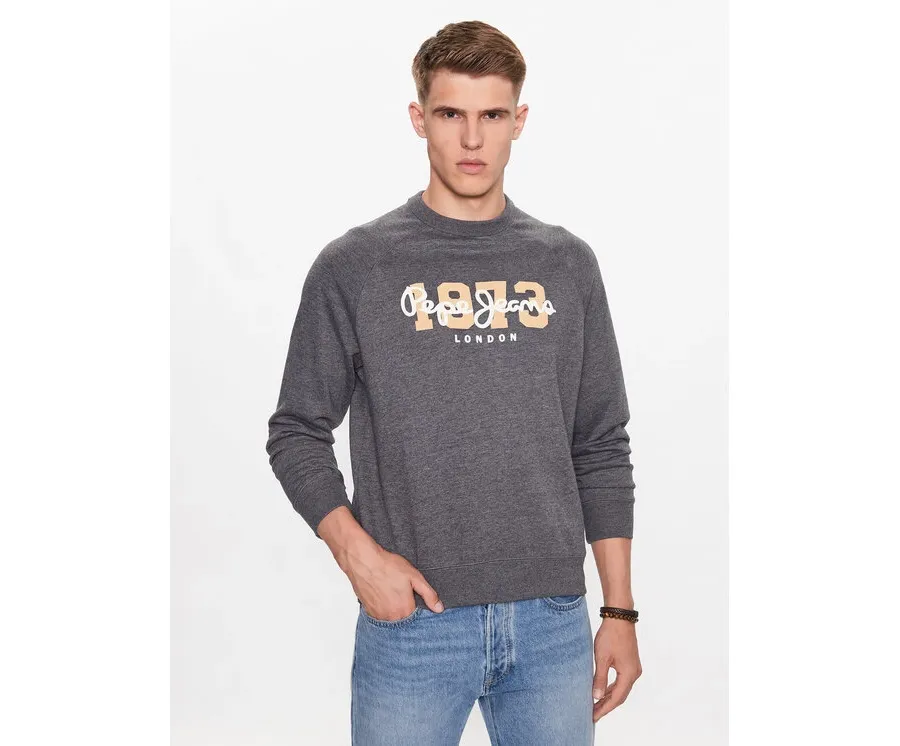obrazek 1 Pepe Jeans Bluza Meier PM582477 Szary Regular Fit