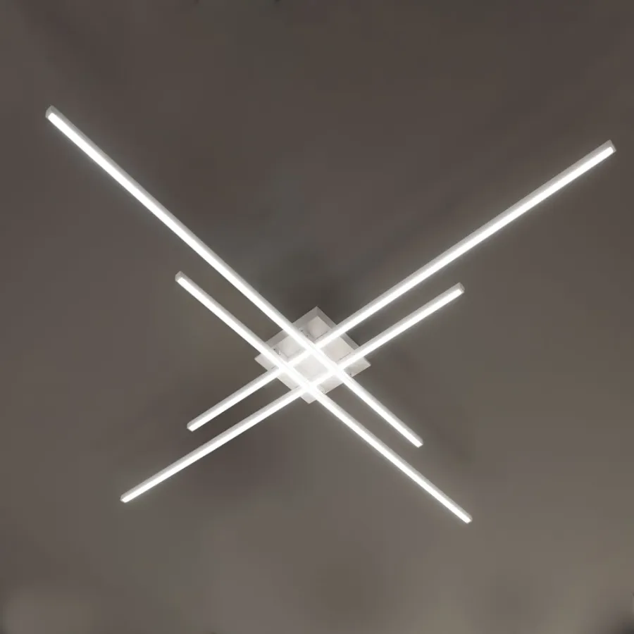 obrazek 1 Lampa ścienna Hashtag 119 w białym kolorze
